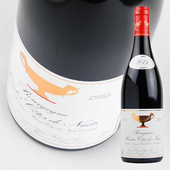 グロ フレール エ スール オート コート ド ニュイ ルージュ [2015] 750ml・赤 Gros F & S Bourgogne Hautes Cotes de Nuits Rouge