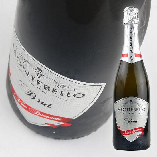 Montebello Montebello Spumante Brut Bianco 750ml/White Foam [Made in Veneto]