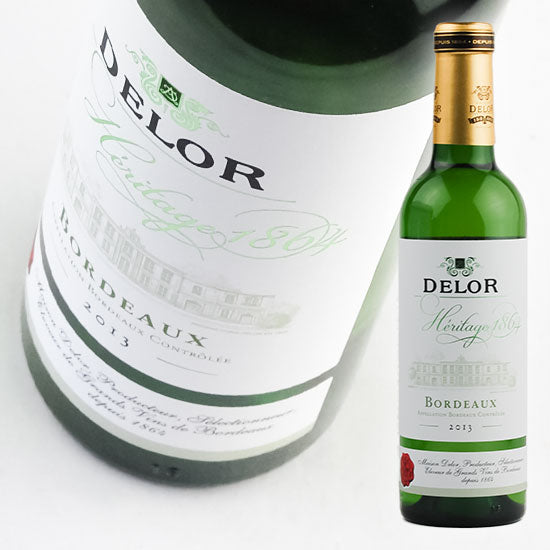 Delor Bordeaux Blanc Sec 375ml/white half bottle Delor Bordeaux Blanc Sec