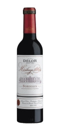 Delor Bordeaux Rouge 375ml, red half bottle Delor Bordeaux Rouge