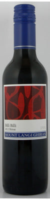 Mt Langi Gilan Bilibili Shiraz [2018] 375ml, red (half size)