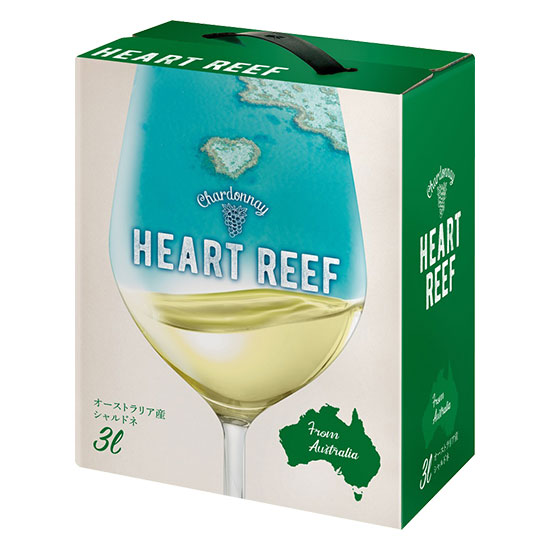 Wine BOX Heartleaf Chardonnay Bag in Box 3L/White