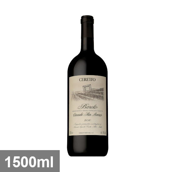 Ceretto/ Barolo CANNUBI SAN LORENZO Wooden box [2010] Red wine 1500ml magnum bottle BAROLO CANNUBI SAN LORENZO