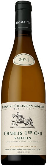 ドメーヌ クリスチャン モロー シャブリ プルミエクリュ ヴァイヨン [2021] 750ml 白ワイン