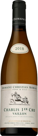 ドメーヌ クリスチャン モロー シャブリ プルミエクリュ ヴァイヨン [2018] 750ml 白ワイン