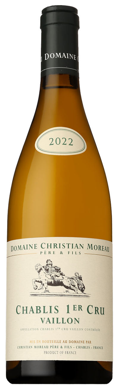 ドメーヌ クリスチャン モロー シャブリ グランクリュ ヴァイヨン [2022] 750ml 白