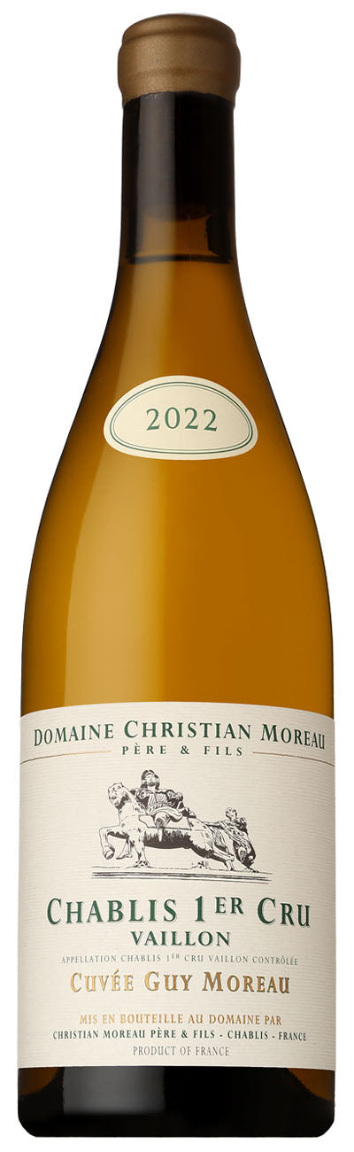 ドメーヌ クリスチャン モロー シャブリ グランクリュ ヴァイヨン キュヴェ ギィ モロー [2022] 750ml 白