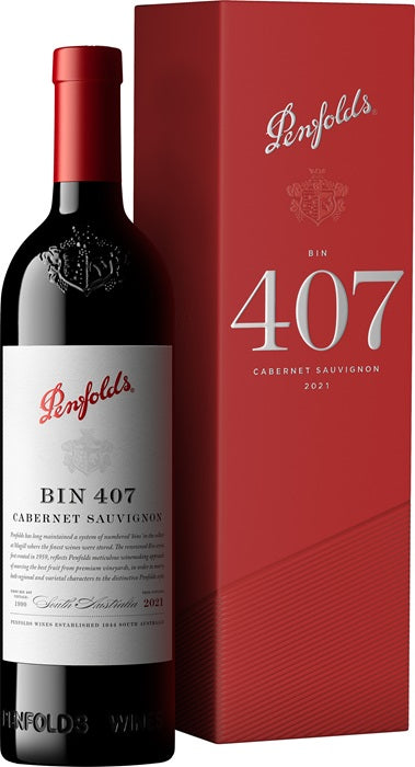 ペンフォールズ ビン 407 カベルネ ソーヴィニヨン 箱入 B [2022] 750ml 赤